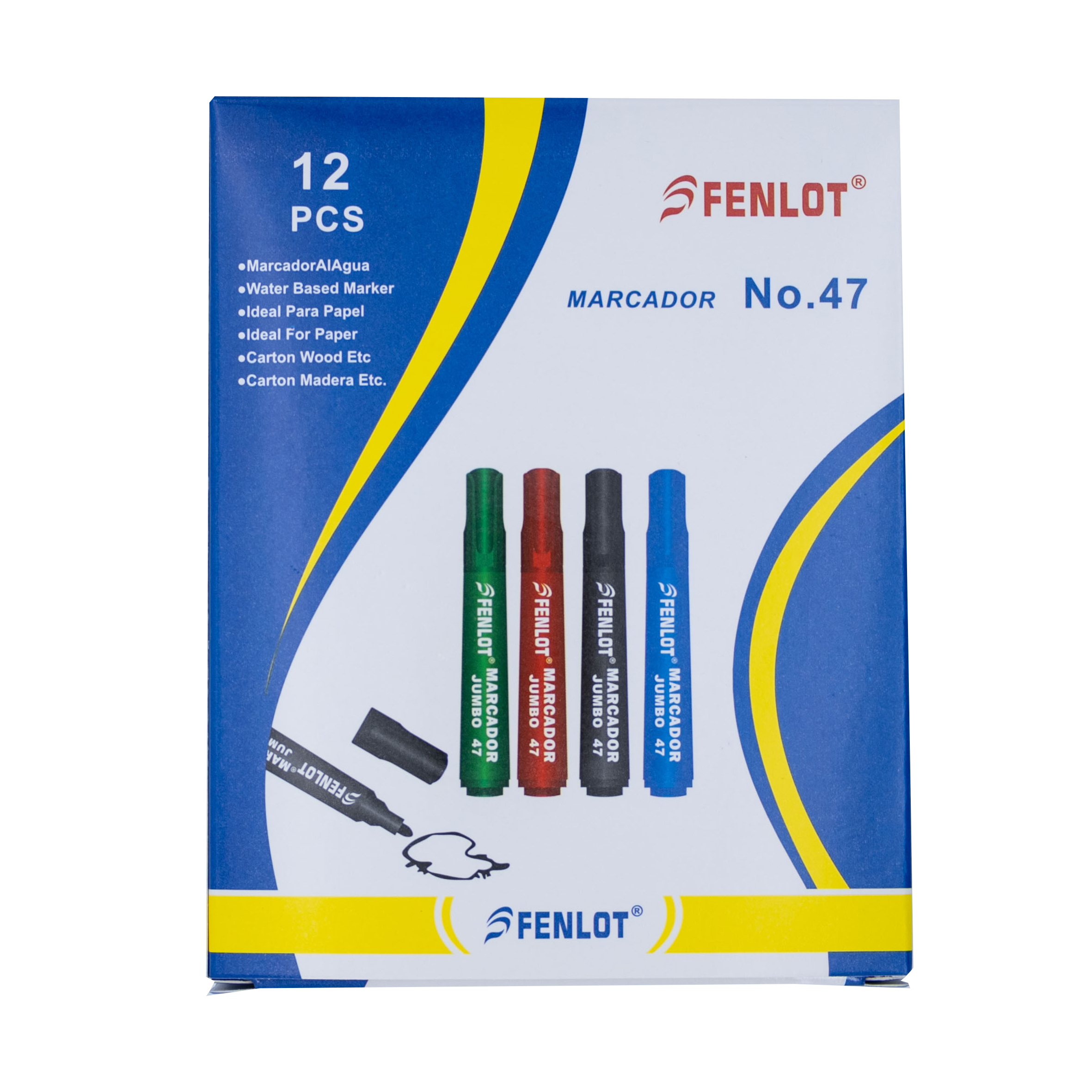 Fenlot High quality water-based Permanent Marker