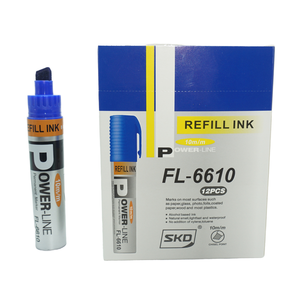 Fenlot High quality Refillable 10mm Jumbo Permanent Marker
