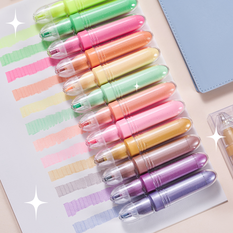 SKD Lipstick Shape Glitter Highlighters